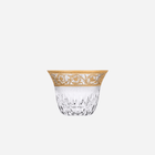 Thistle Oriental Coffee Cup Gold