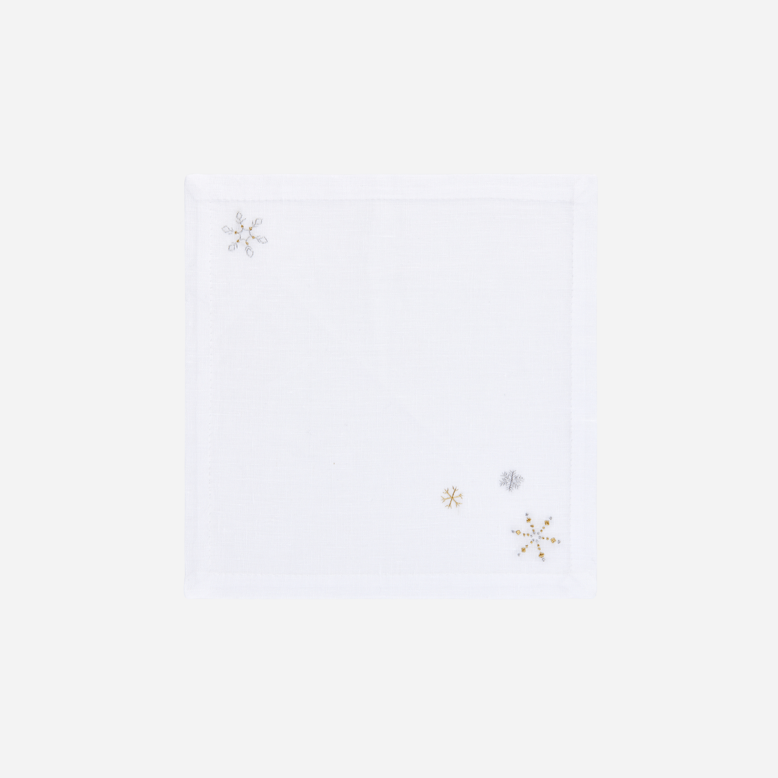 Snowflake Cocktail Napkin