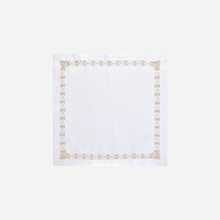 Margarita Hemstitch Gold Dinner Napkin