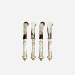 Caviar Spreader with Antique Silver Handle