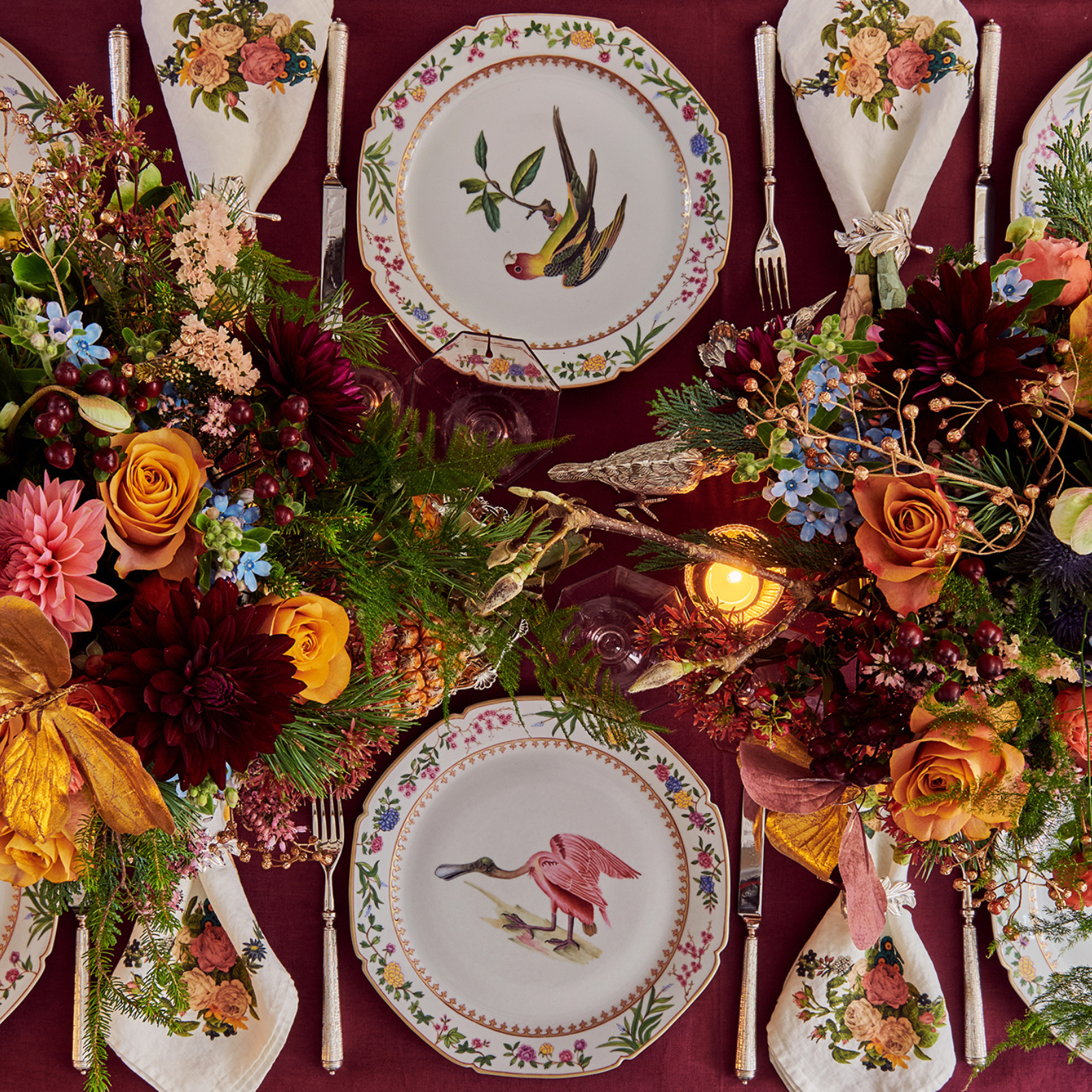 Flora Britannica Dessert Plate - Set of 6