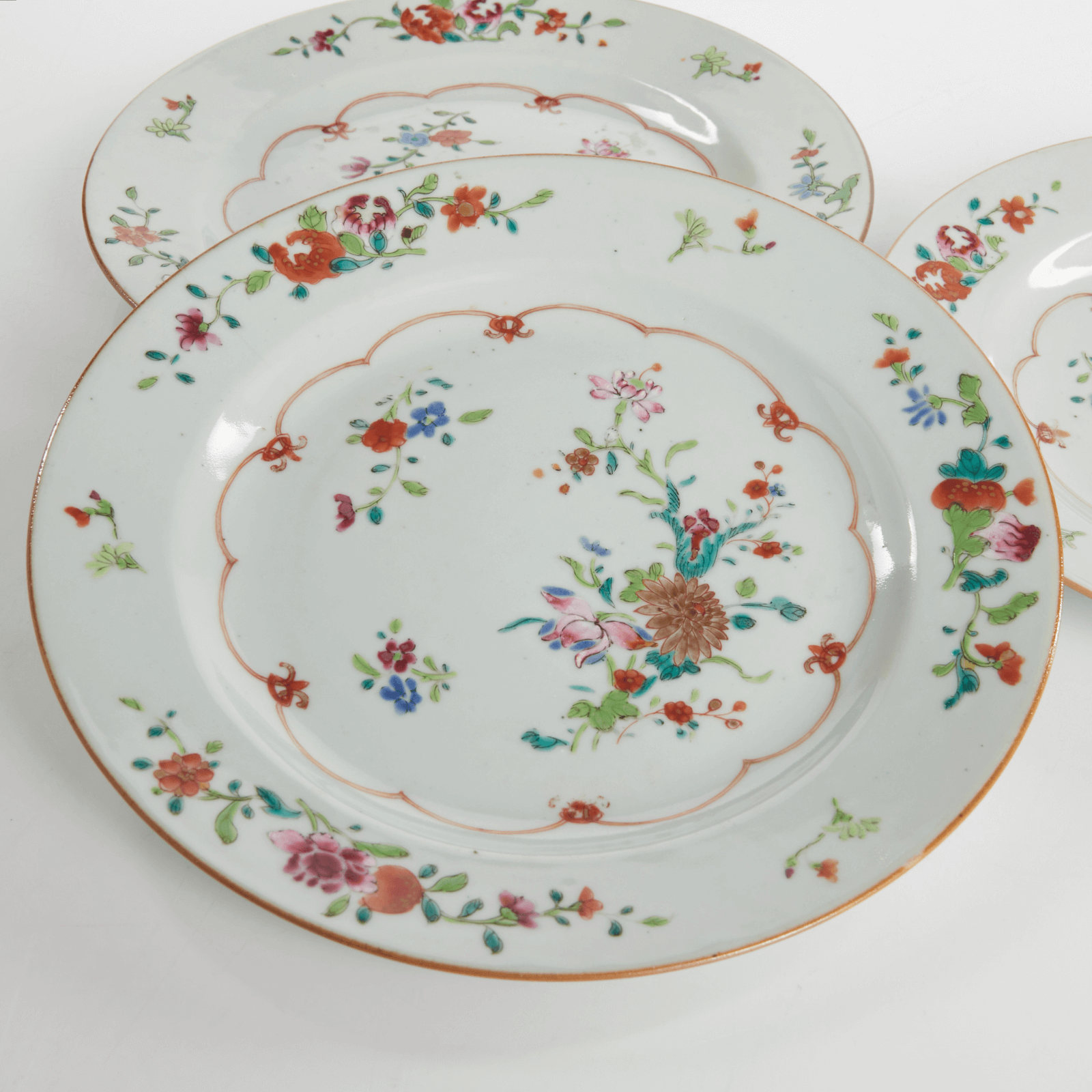 Qianlong Antique Plates - Set of 6