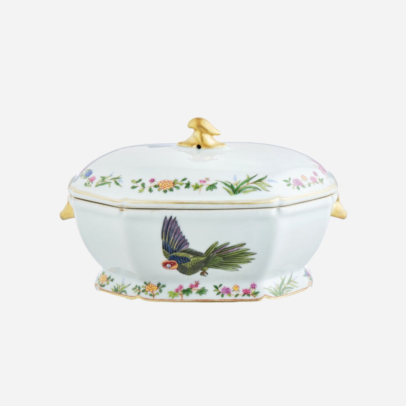 Flora Britannica Medium Octagonal Tureen