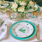 Schubert Charger Plate Turquoise