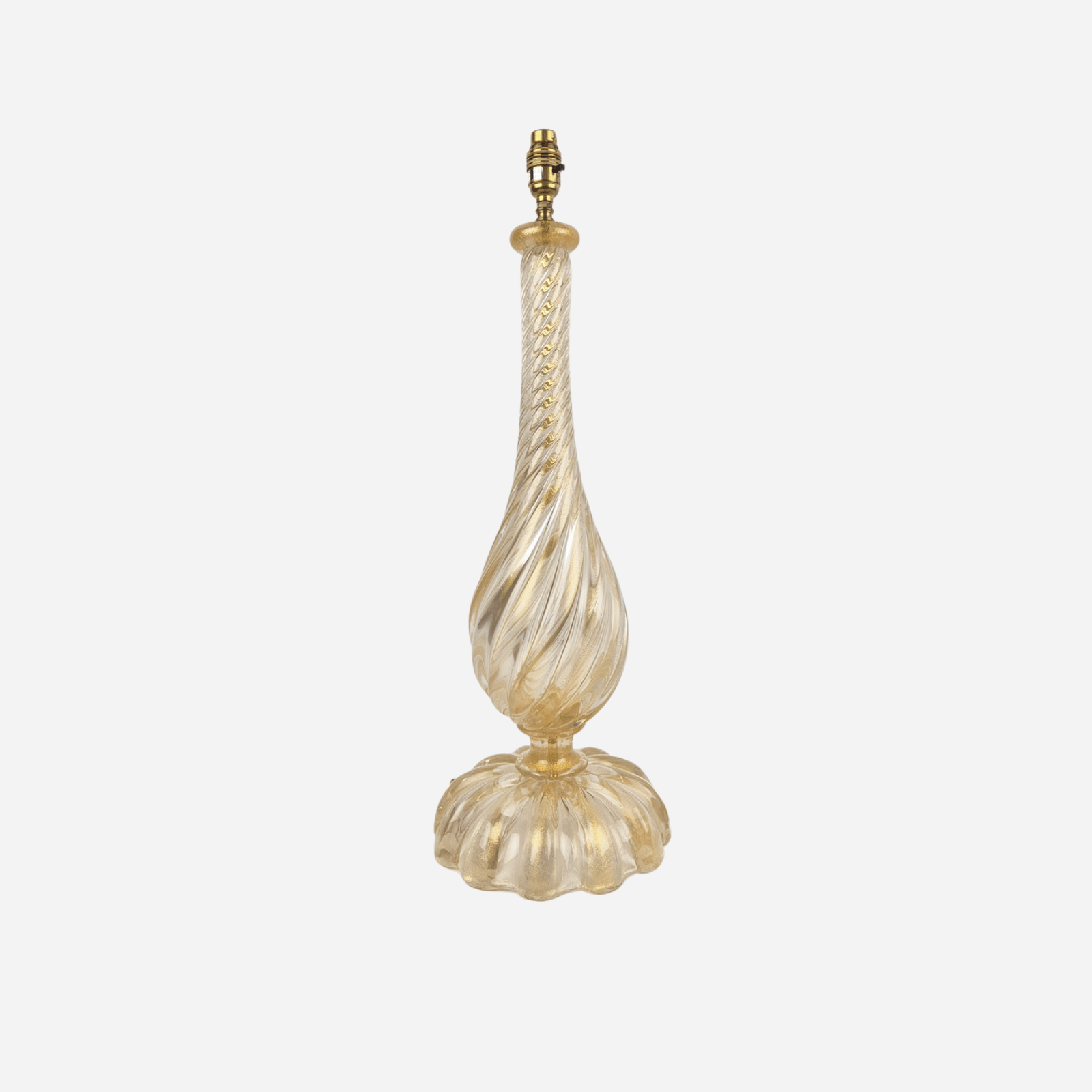 A Pair of Murano Glass Lamps