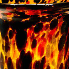 Load image into Gallery viewer, A Pair of Faux Tortoise Shell Glass Vases
