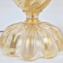 A Pair of Murano Glass Lamps
