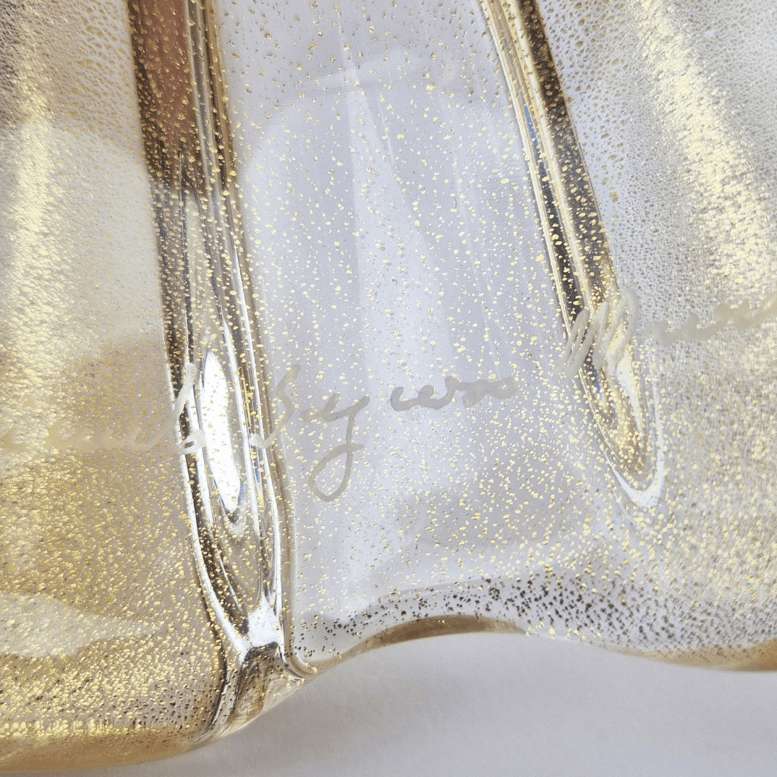 A Pair of Murano Glass Lamps