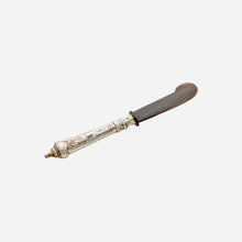 Load image into Gallery viewer, Caviar Spreader with Antique Silver Handle
