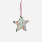 Ceramic Marbled Star Bauble