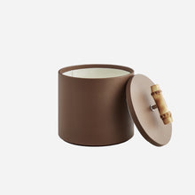 Bamboo Root Cylindrical Box - Tall