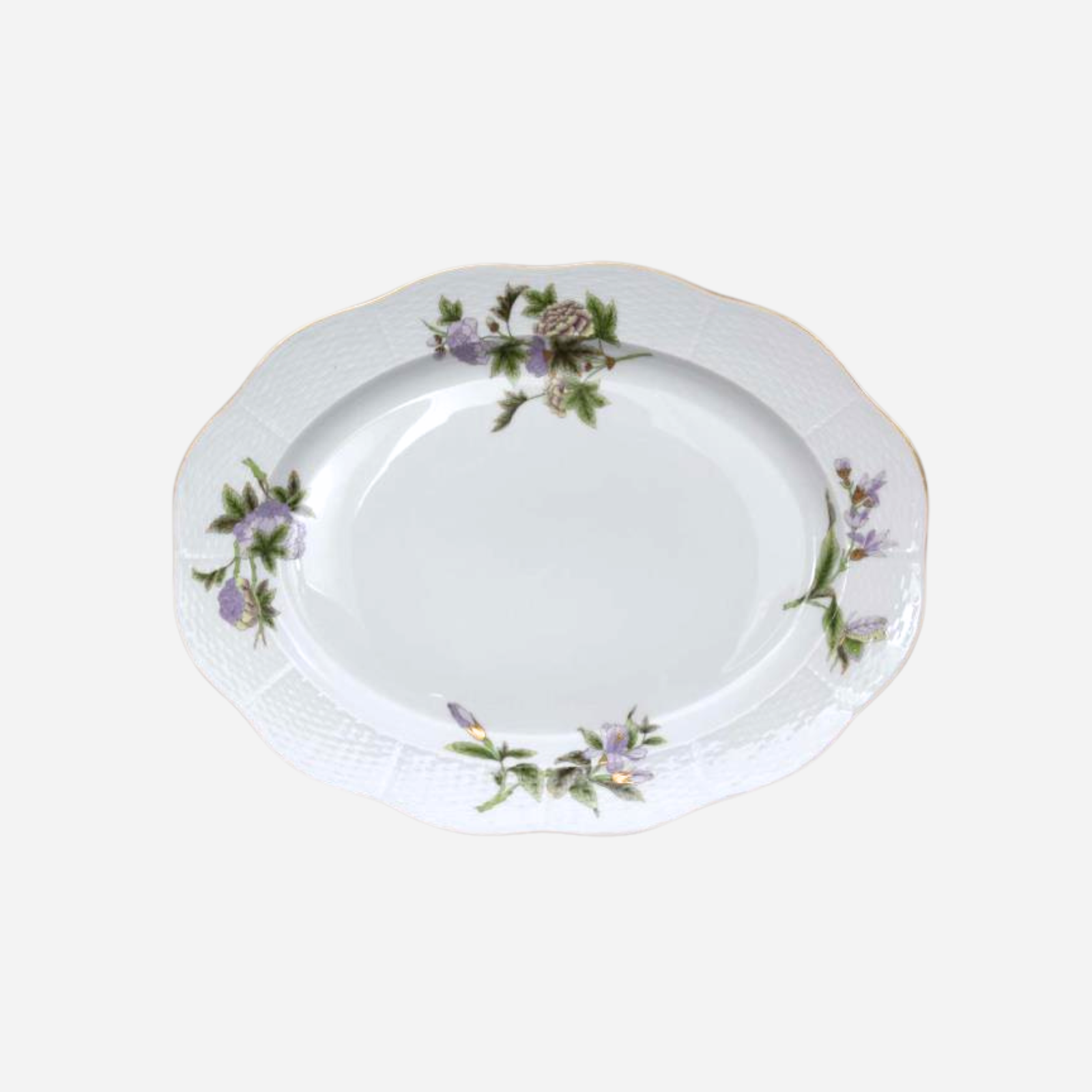 T&S Royal Garden Oval Platter Large