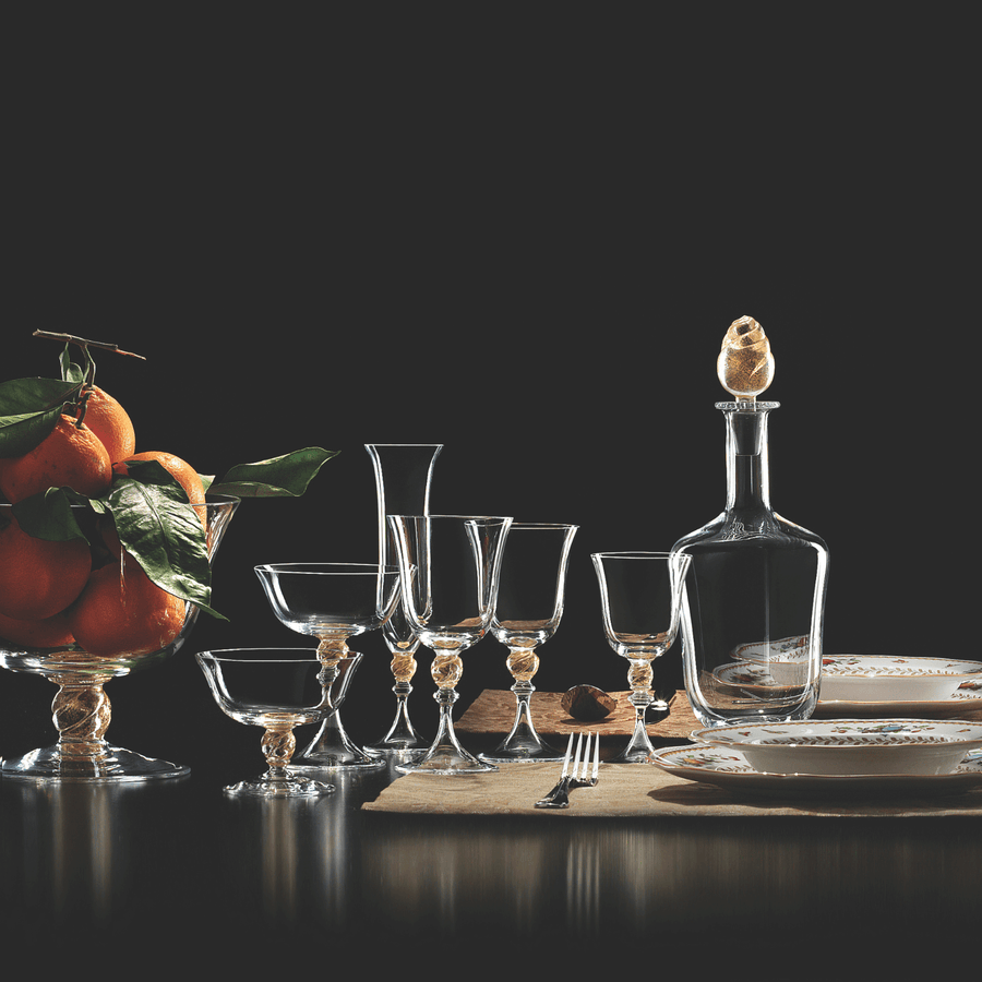 Nason Moretti Saturn Champagne Flute