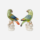 A Pair of Early 20th Century Ceramic Parrots