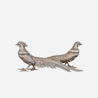 A Vintage Pair of Sterling Silver Pheasants Large