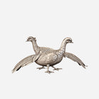 A Vintage Pair of Sterling Silver Pheasants Medium