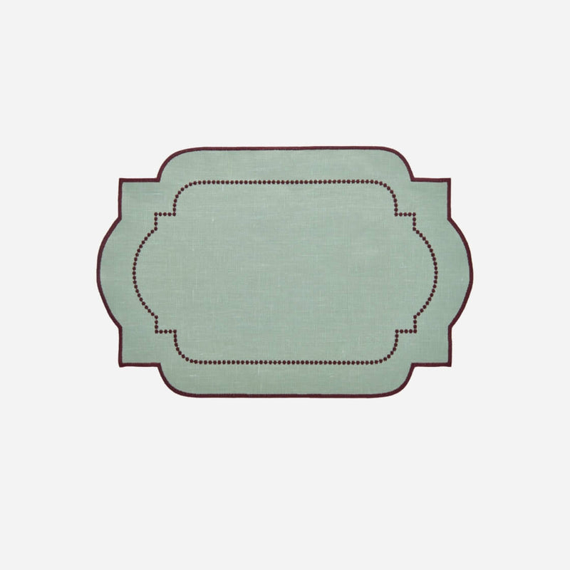 Adele Placemat Prune - Set of 4