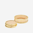 Colette Cane Coasters - Set of 4