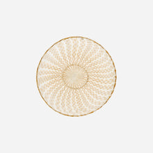 An Antique Salviati Latticino Glass Tray