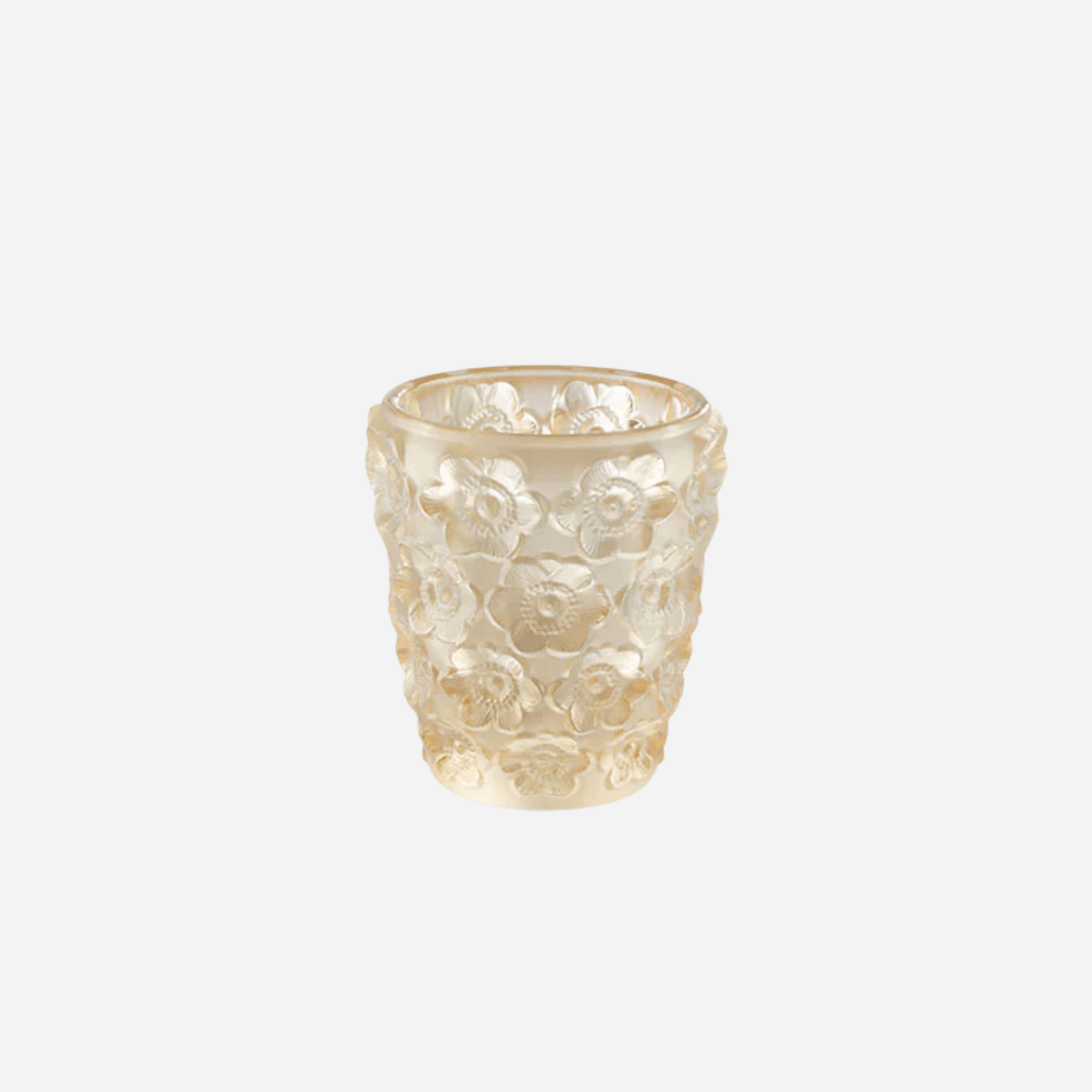 Anemones Votive Gold Lustre