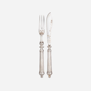 Antique Silver Fruit Cutlery Set