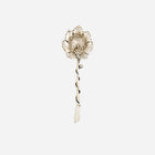 Antique Silver Grape Leaf Spoon