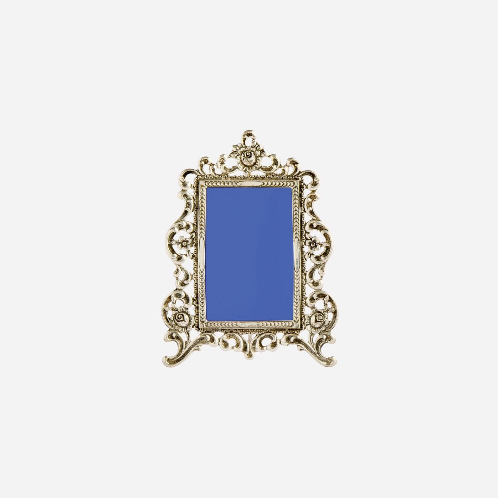 An Antique Sterling Silver Miniature Frame