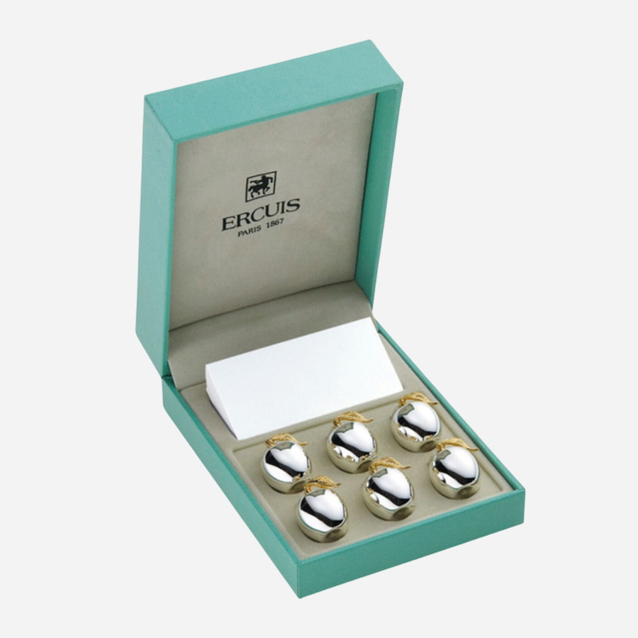 Ercuis Apple Orchard Place Card Holders - Set of 6