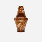 Chinoiserie Monkey Bedside Decanter & Tumbler Set Walnut