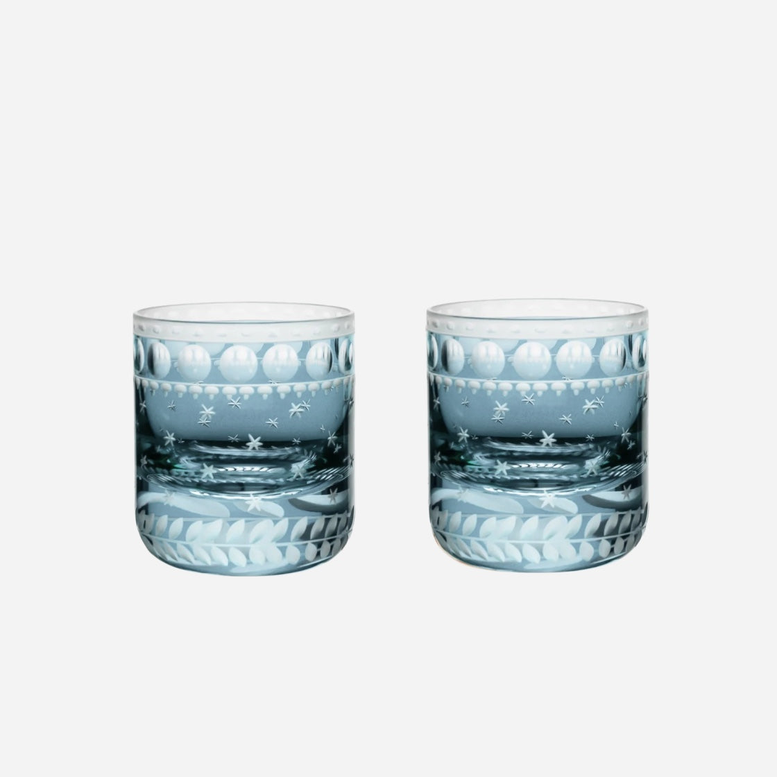 Stars Votive Slate - Set of 2