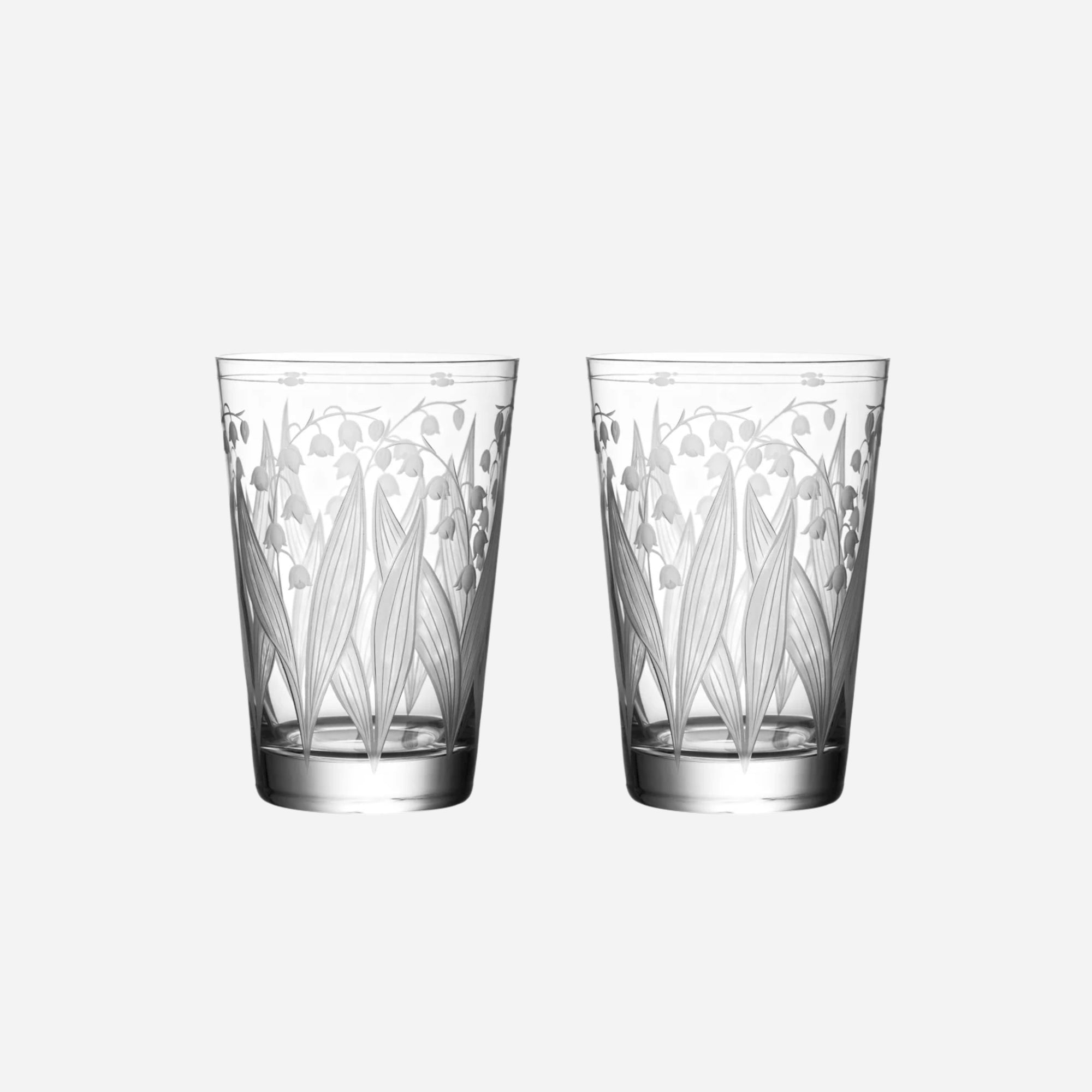 Lily of the Valley Large Tumbler - Set of 2