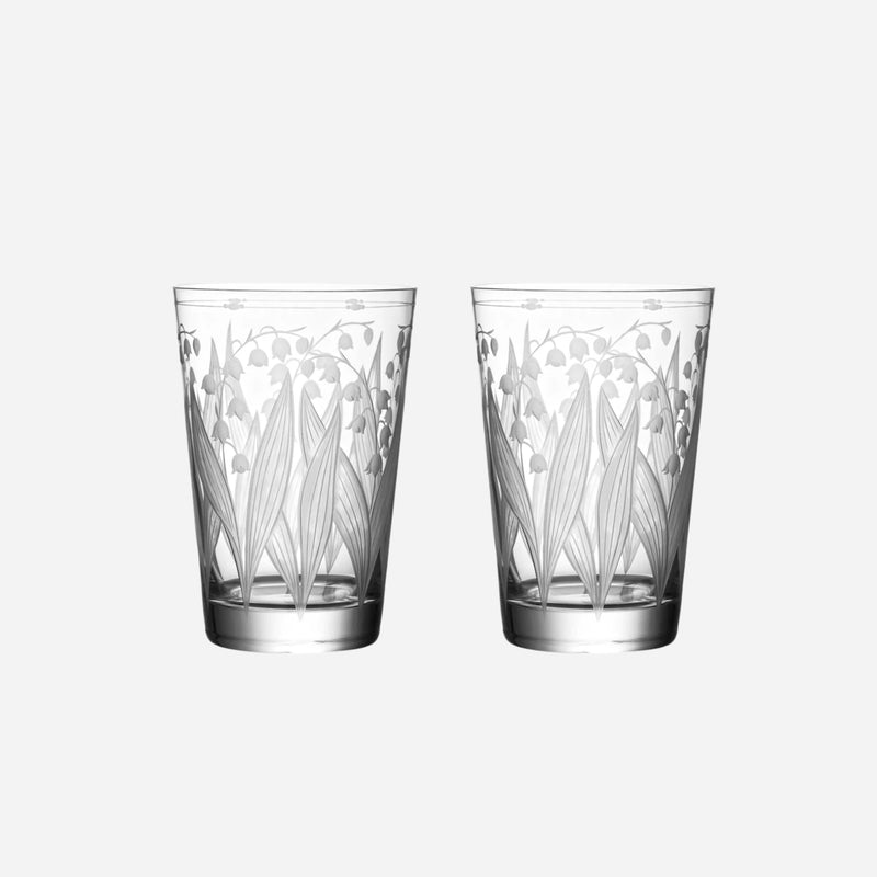 Lily of the Valley Large Tumbler - Set of 2