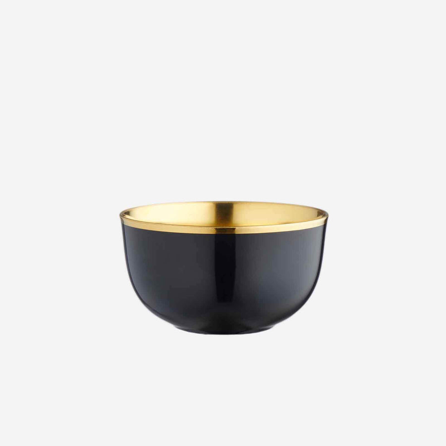 Augarten Wien 1718 Schubert Champagne Cup Black