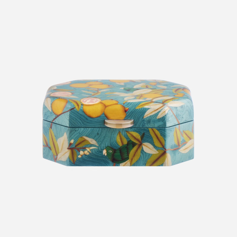 Aviary Marquetry Box
