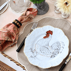 Plumes Soup Plates - Set of 6