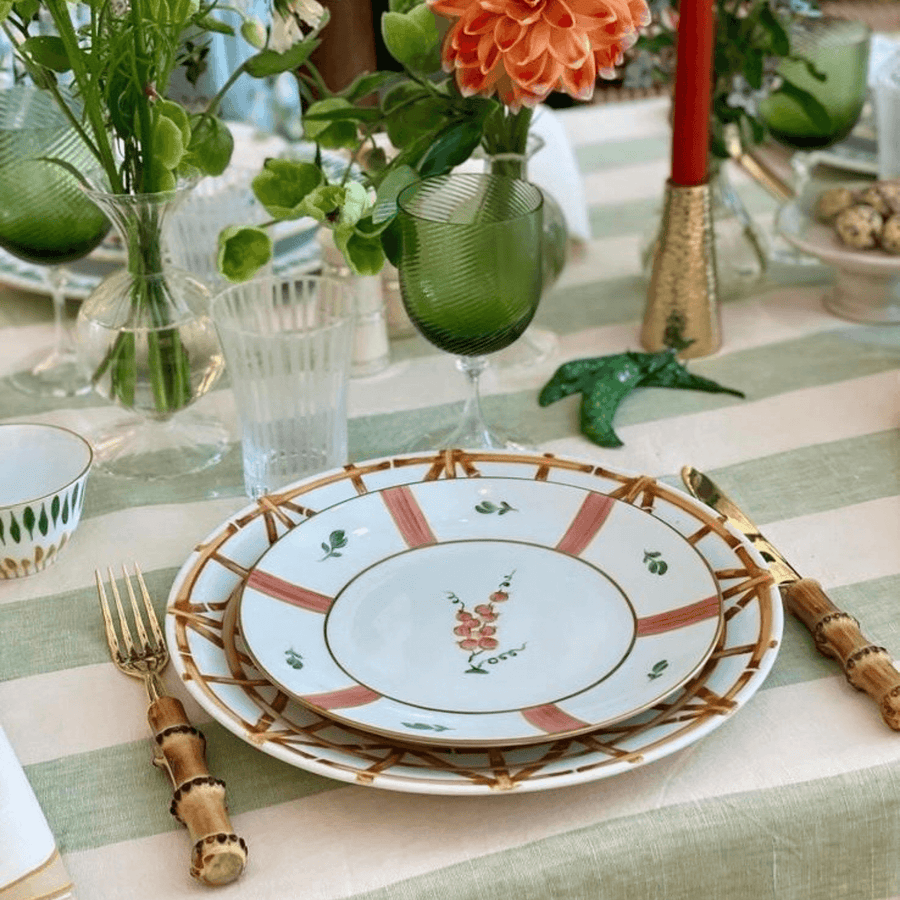 Andrea Zarraluqui Bamboo Dinner Plate
