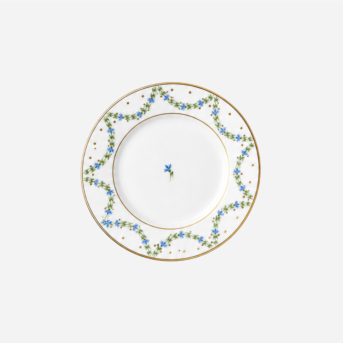 Barbeau Flower Dessert Plate