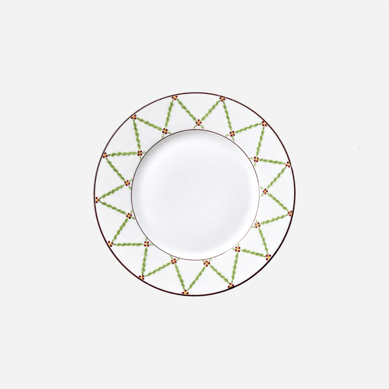 Winter Garland Dinner Plate