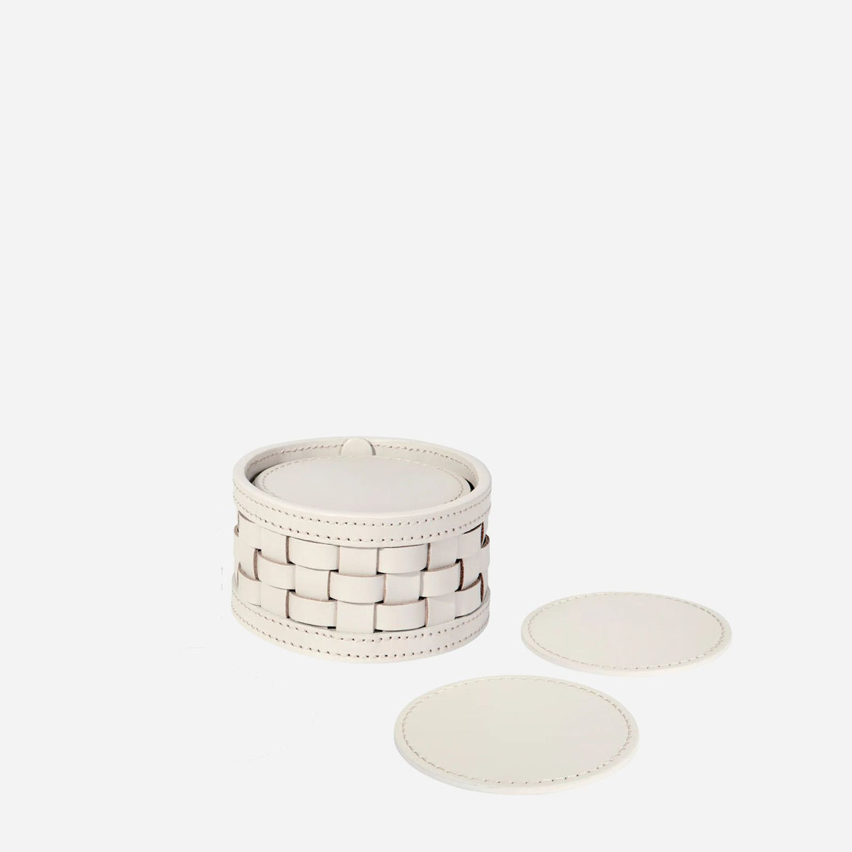 Barcelona Coasters Ivory - Set of 10