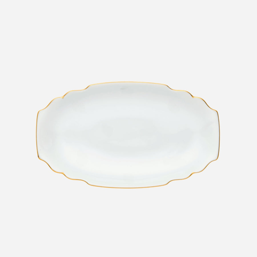Augarten Wien 1718 Belvedere Oval Platter - Small