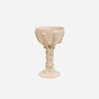 Ceramic Relief Footed Bowl