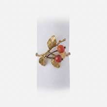 Crab Apple Napkin Ring - Set of 4