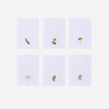 Natura Vegetable Cocktail Napkin - Set of 6