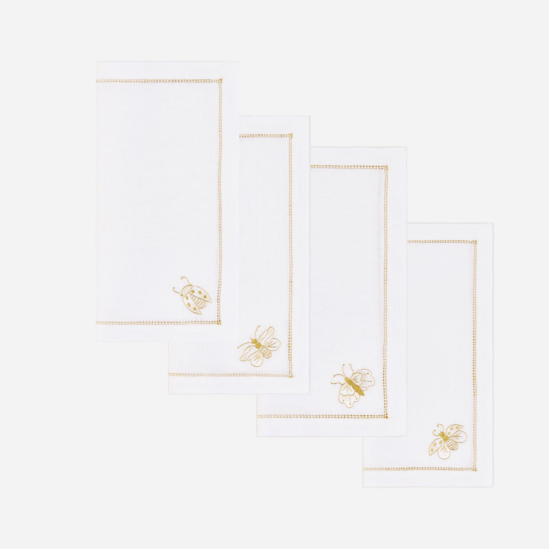 Enchanted Garden Tea Napkin - Set of 4