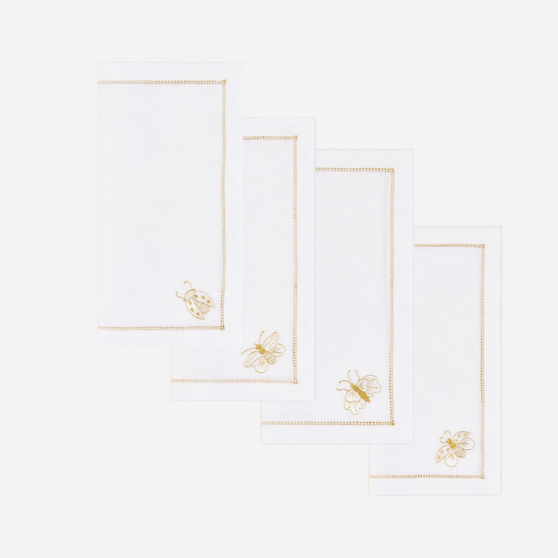 Enchanted Garden Tea Napkin - Set of 4