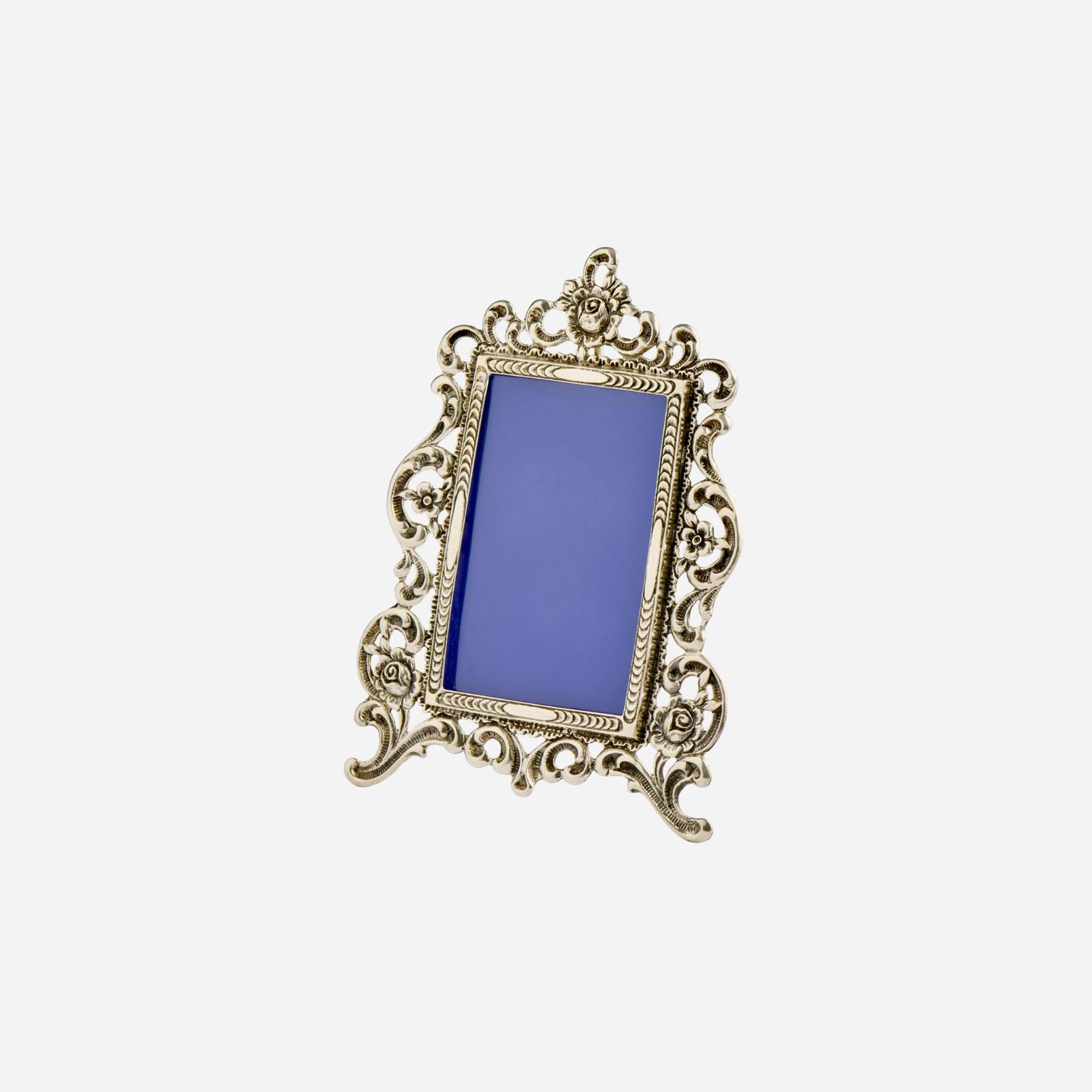 An Antique Sterling Silver Miniature Frame