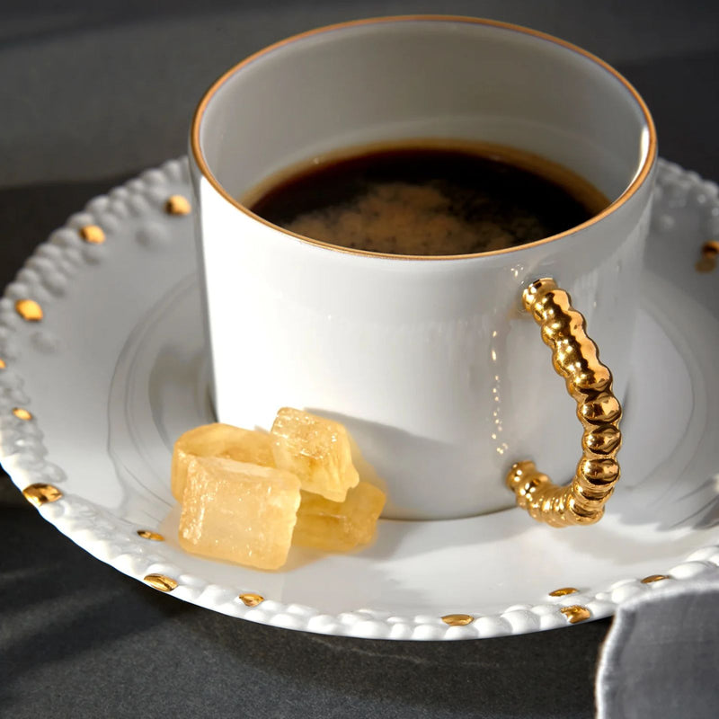Haas Mojave Gold Espresso Cup & Saucer