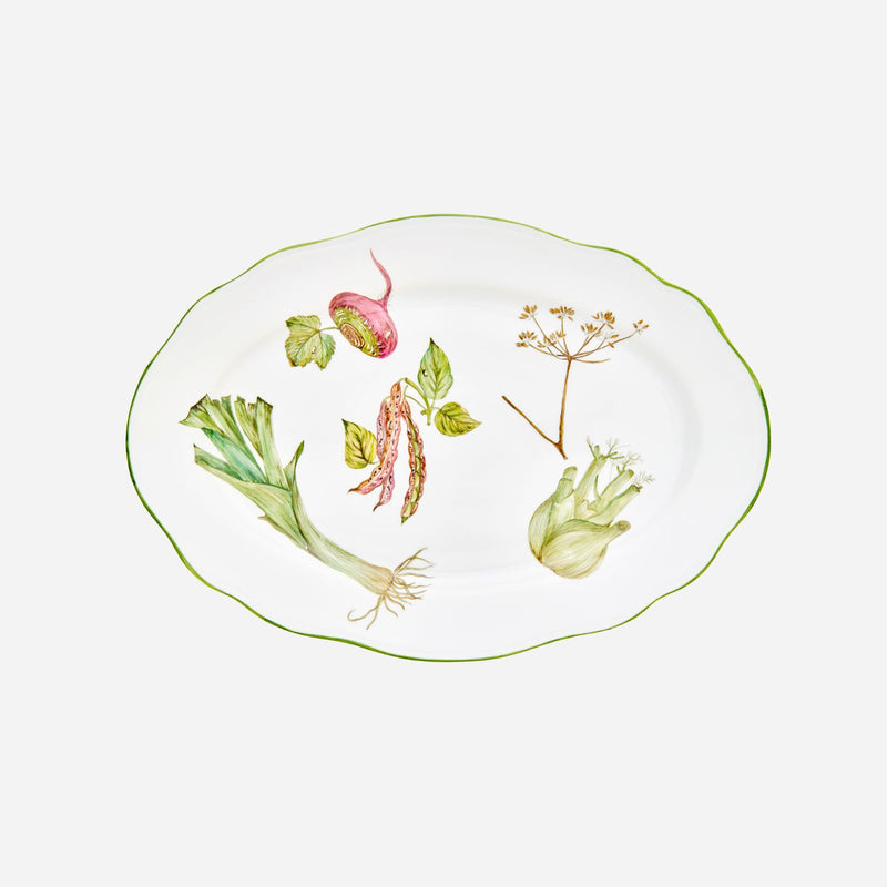 Legumes Oval Serving Platter