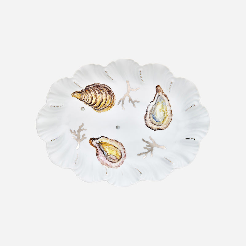 Fruits de Mer Oval Serving Platter