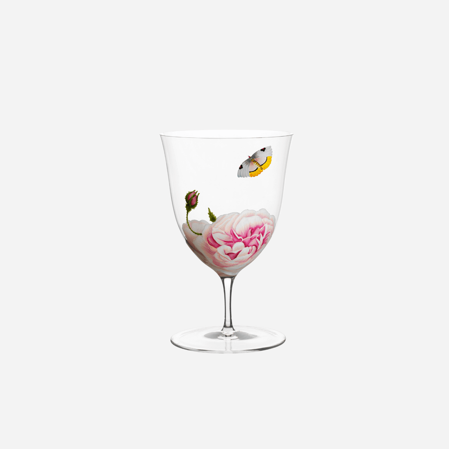 Lobmeyr Rose Garden Water Glass